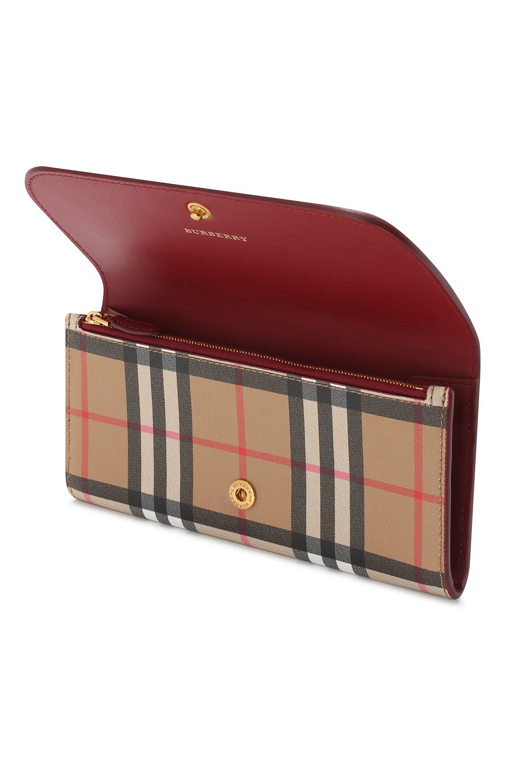 Кожаный кошелек BURBERRY, арт. 8005384, фото 3