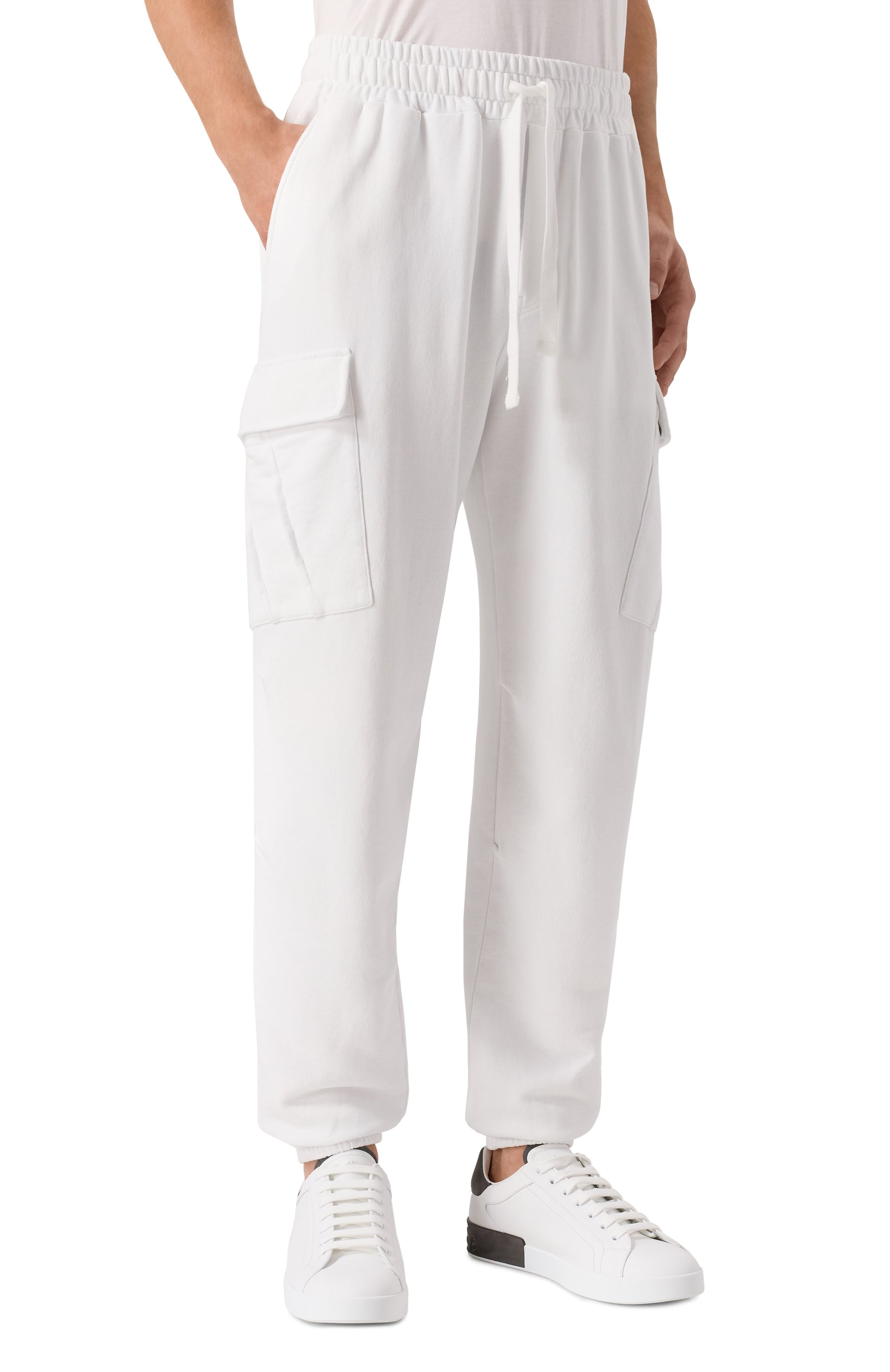 Хлопковые джоггеры DOLCE & GABBANA, арт. GP108Z/G7PBF, фото 3