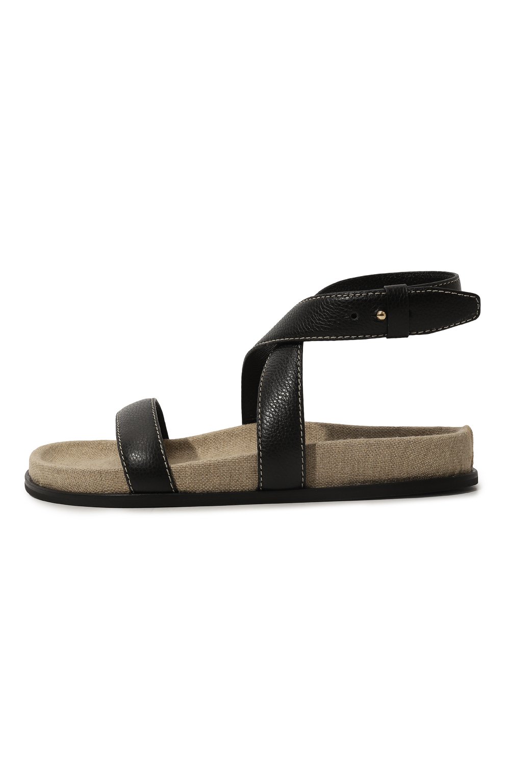 Кожаные сандалии TOTEME, арт. 242-WAS2047-LE0051, фото 4