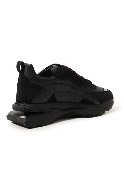 Кожаные кроссовки slash DSQUARED2, арт. SNM0242 25I05795, фото 5