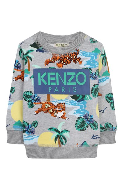 Хлопковый свитшот KENZO, арт. KN15588-BB/6M-18M, фото 1