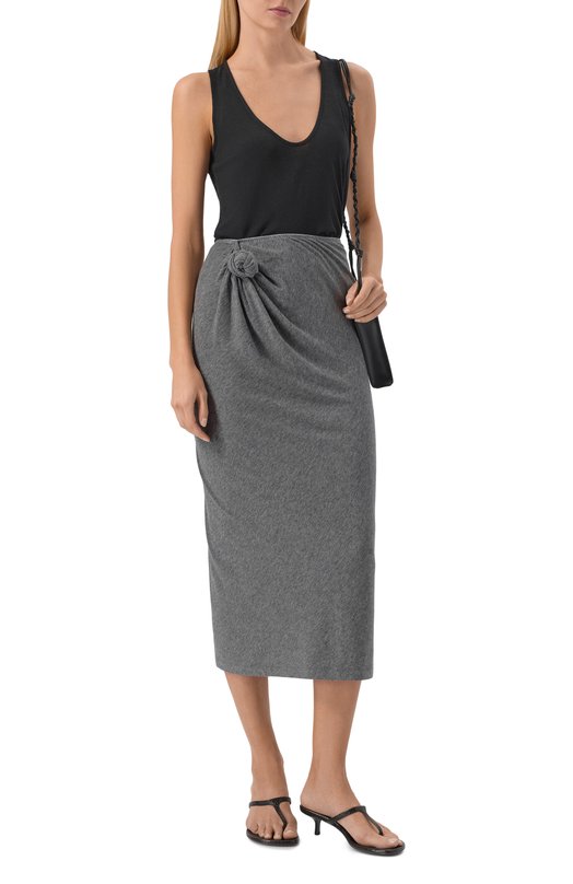 Юбка из вискозы Ruban RSS26-5.2.64.4 Серый  RSS26-5.2.64.4 Фото 2