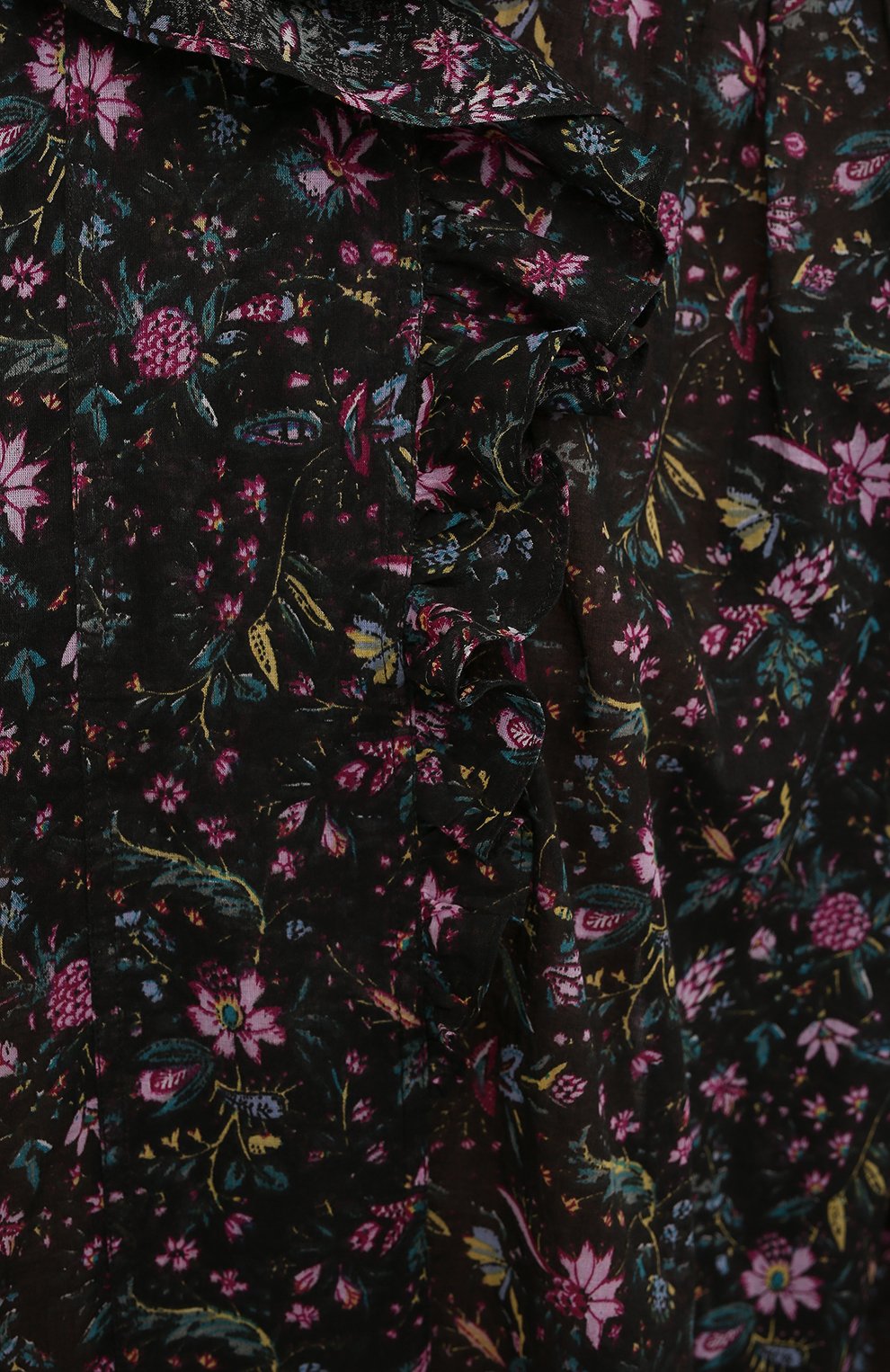 Хлопковая блузка ISABEL MARANT ETOILE, арт. HT1820-21A027E/PAMIAS, фото 5