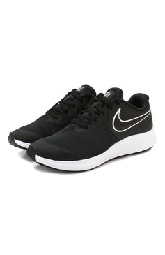 Детские кроссовки nike star runner 2.0 NIKE черного цвета, арт. AQ3542-001 | Фото 1 (Статус проверки: Проверено, Проверена категория; Материал внутренний: Текстиль; Стили: Спорт; Материал сплава: Проверено, Проставлено; Нос: Не проставлено)