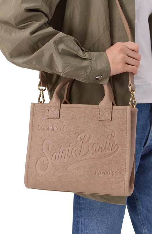 Сумка Vanity medium MC2 Saint Barth VANMD001-01777L/VANITY BAG MIDI Бежевый  VANMD001-01777L/VANITY BAG MIDI Фото 2