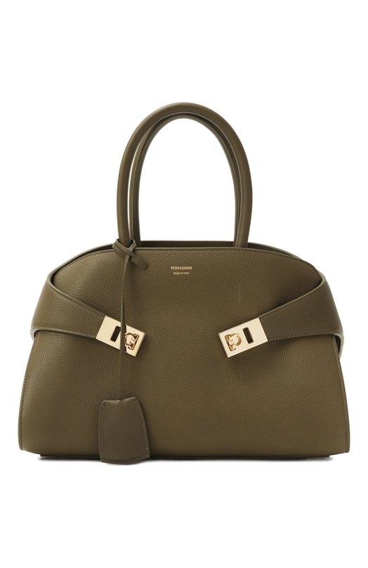 Сумка Hug medium Ferragamo 215608/777524 Хаки  215608/777524 Фото 8