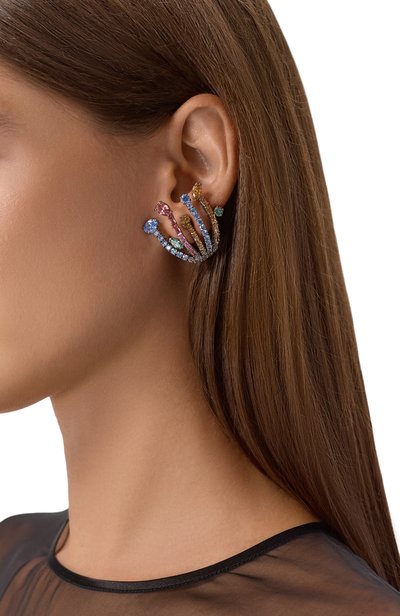 Клипсы matrix SWAROVSKI разноцветного цвета по цене 46200 руб., арт. 5742673, фото 2 Клипсы matrix SWAROVSKI, арт. 5742673, фото 2