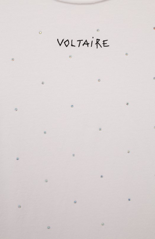 Хлопковая футболка Zadig and Voltaire 3