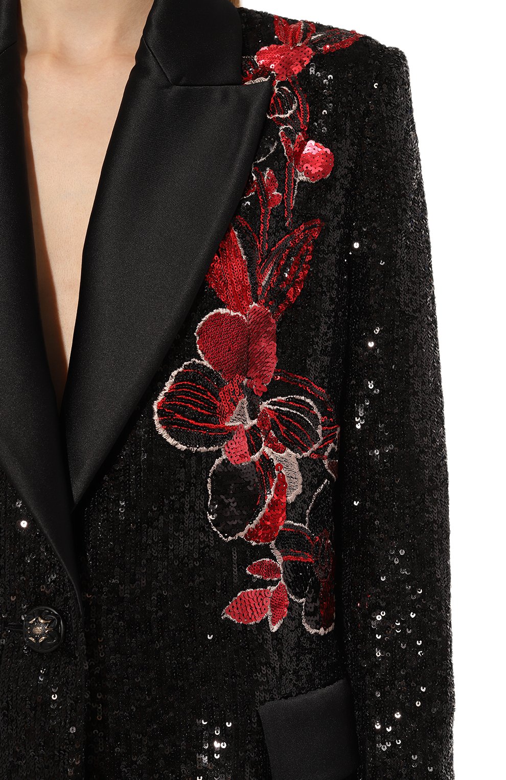 Жакет с отделкой пайетками ELIE SAAB, арт. J0047E, фото 5