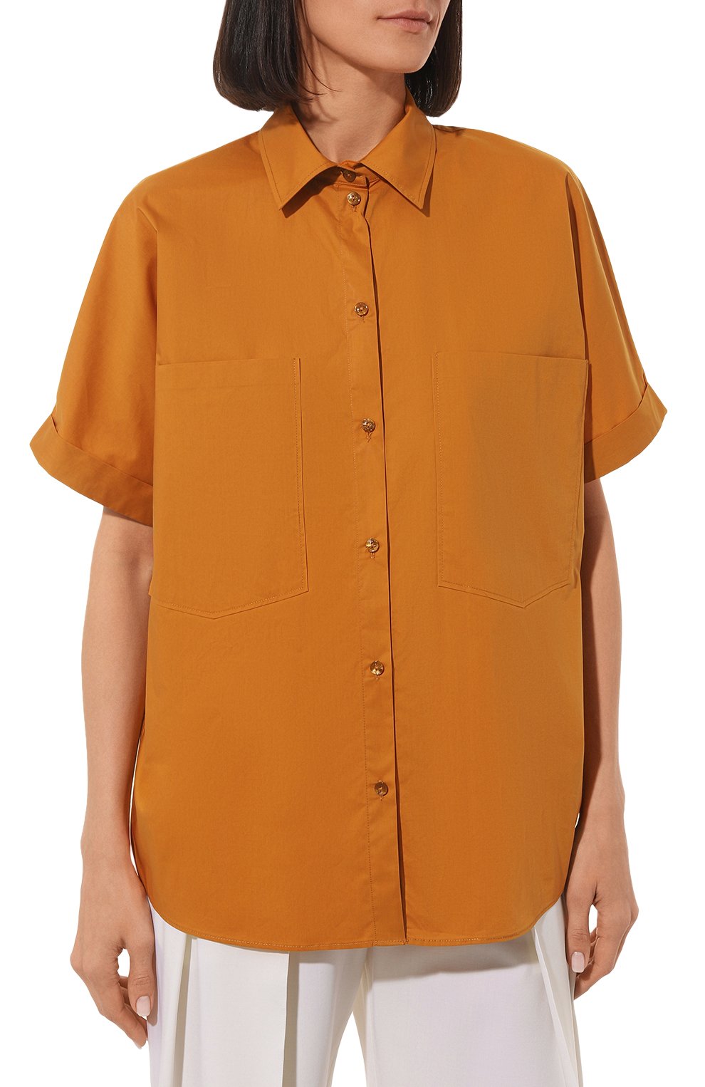 Хлопковая рубашка PATRIZIA PEPE, арт. 2C1482_A9B9, фото 3