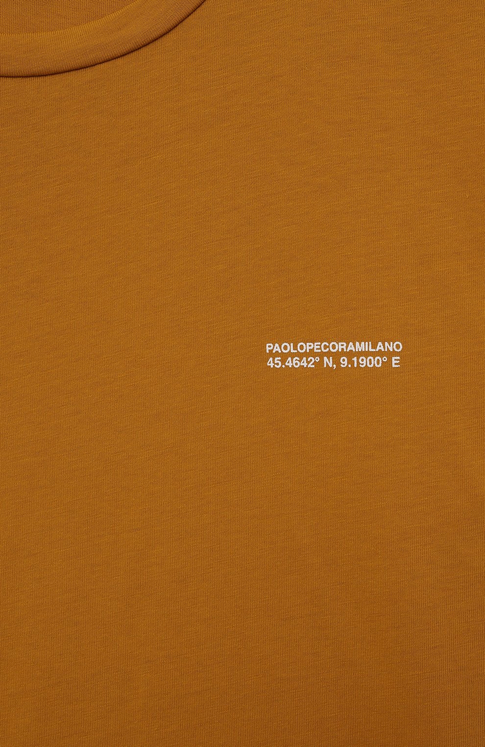 Хлопковая футболка PAOLO PECORA MILANO, арт. PP3659/14-16, фото 3