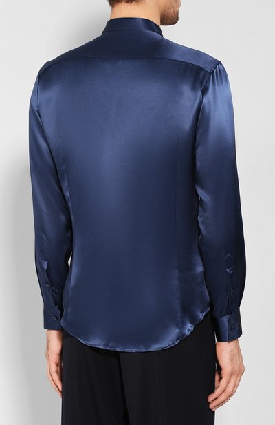 Шелковая рубашка GIORGIO ARMANI, арт. 9WGCCZSS/TZ429, фото 4