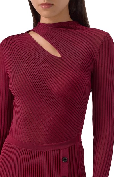 Платье из вискозы SELF-PORTRAIT, арт. PF25080MBU, фото 5