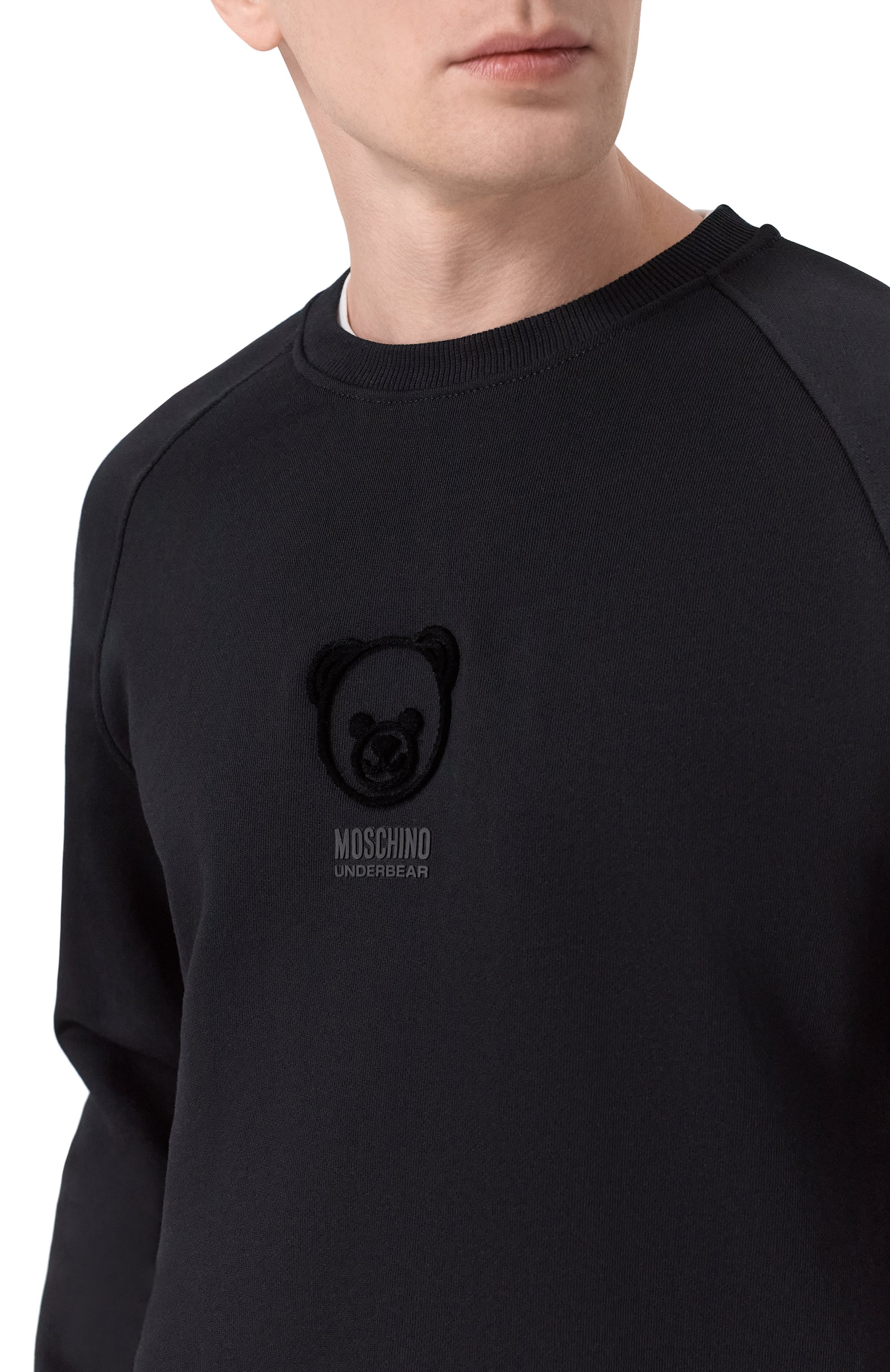 Хлопковый свитшот MOSCHINO, арт. A1707/4418, фото 5