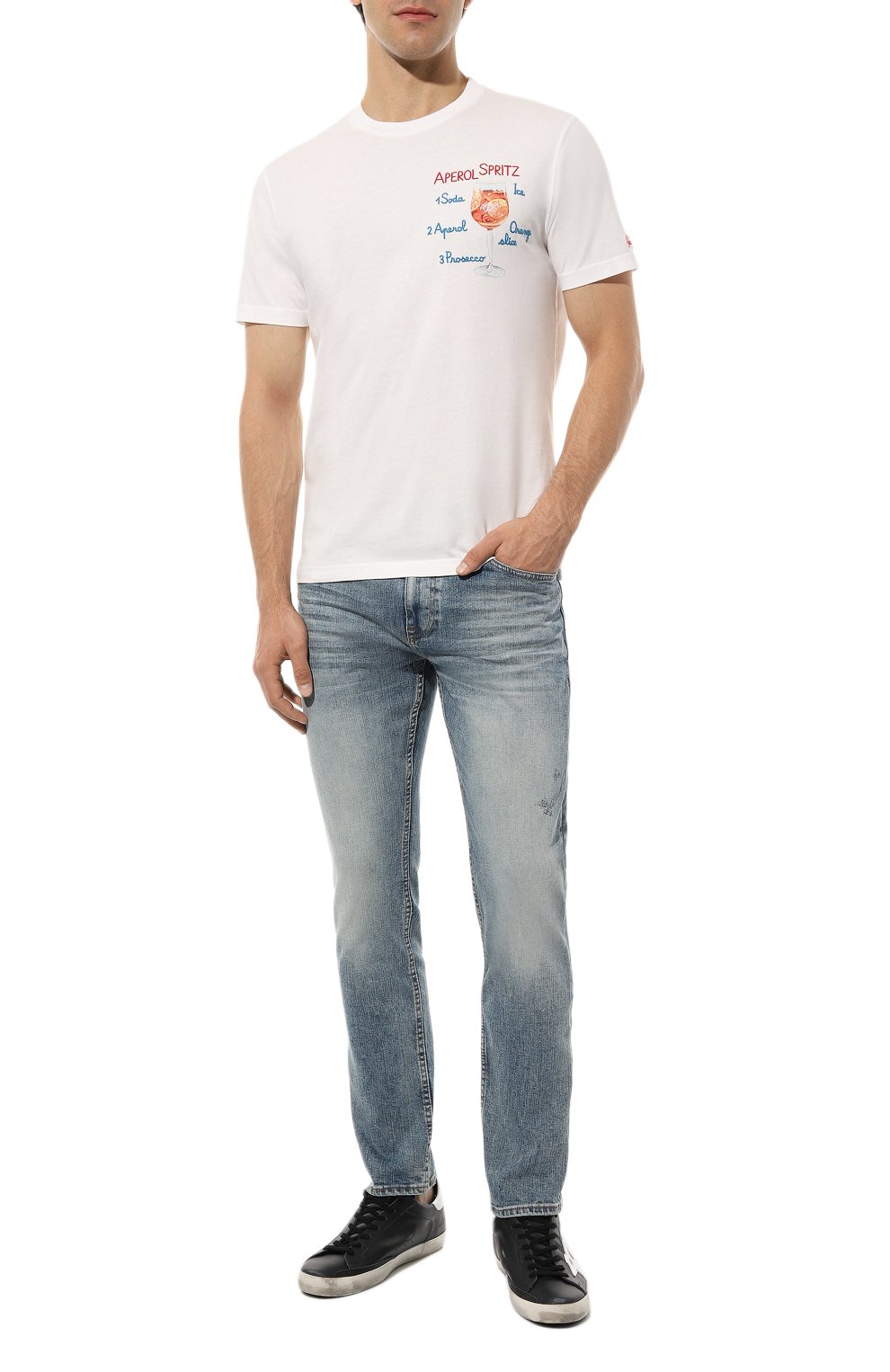 Хлопковая футболка MC2 SAINT BARTH, арт. STBM/TSHIRT MAN/00429D, фото 2