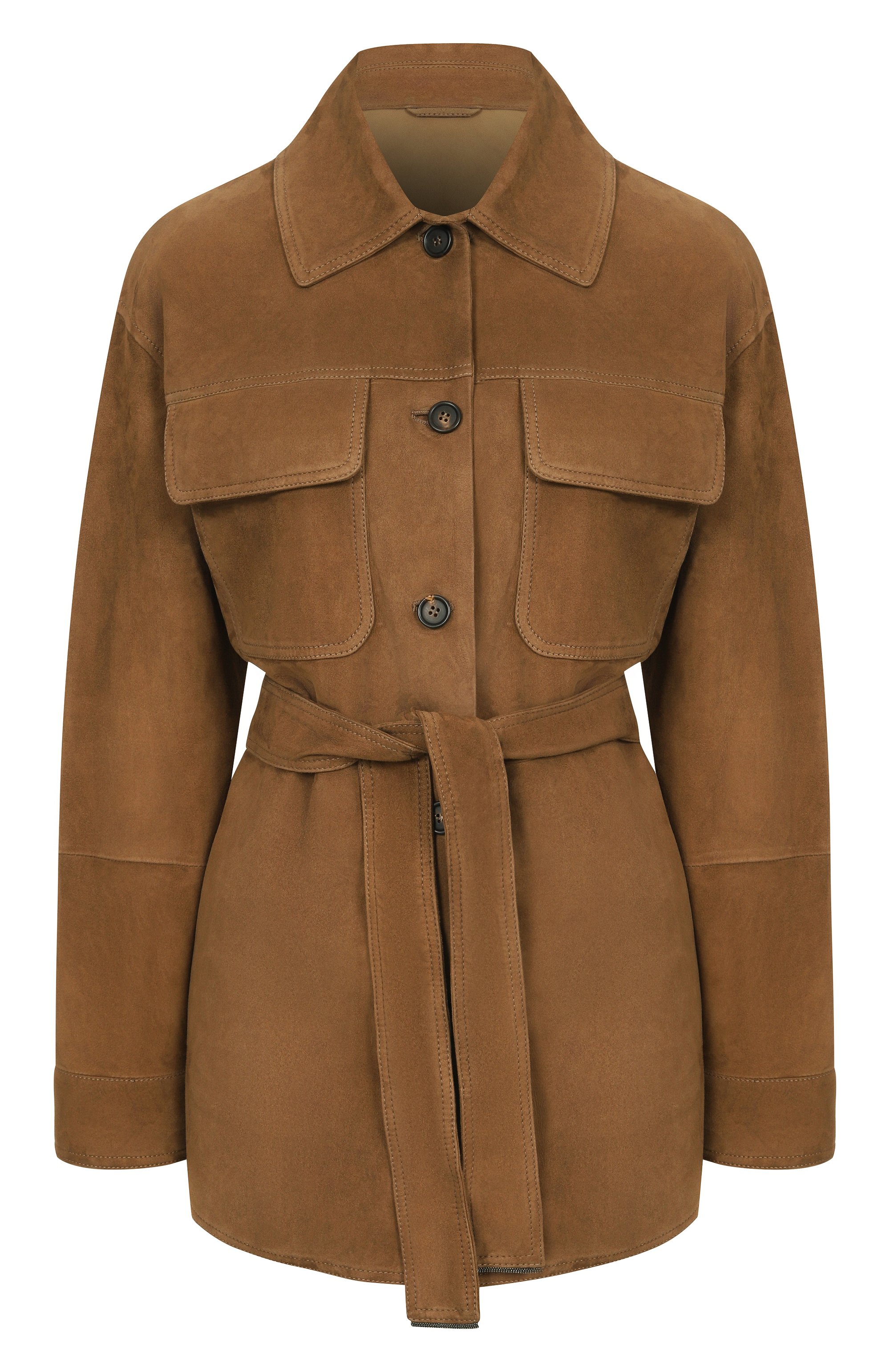 Замшевая куртка BRUNELLO CUCINELLI, а�рт. MPCAI7452P, фото 1