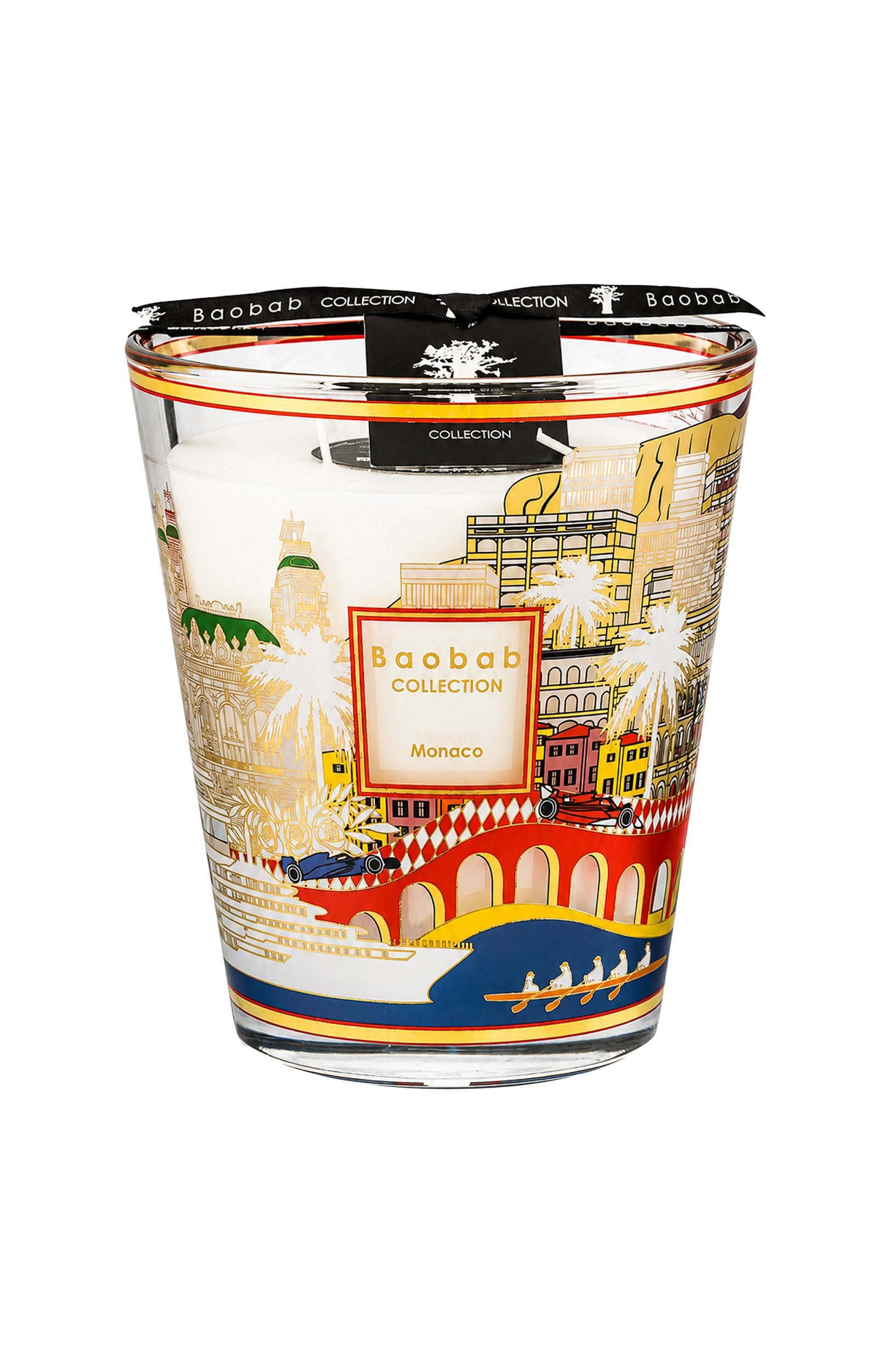 Свеча monaco max 16 (1100g) BAOBAB бесцветного цвета по цене 30480 руб., арт. 5415198523210, фото 1 Свеча monaco max 16 (1100g) BAOBAB, арт. 5415198523210, фото 1