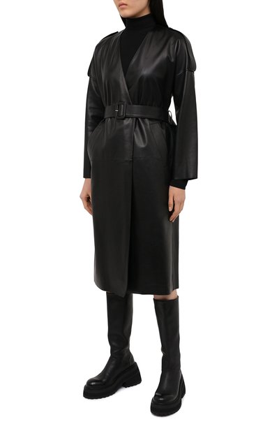 Кожаное пальто INES&MARECHAL, арт. GLAM0UR CUIR, фото 3