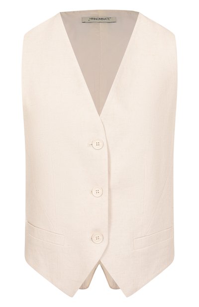 Жилет изо льна и вискозы HINNOMINATE, арт. HMABW01842, фото 1