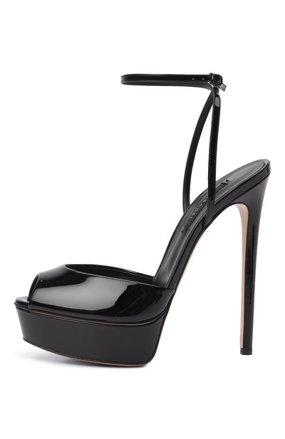 Кожаные босоножки flora 140 CASADEI, арт. 1L091V1401/TIFFA, фото 4