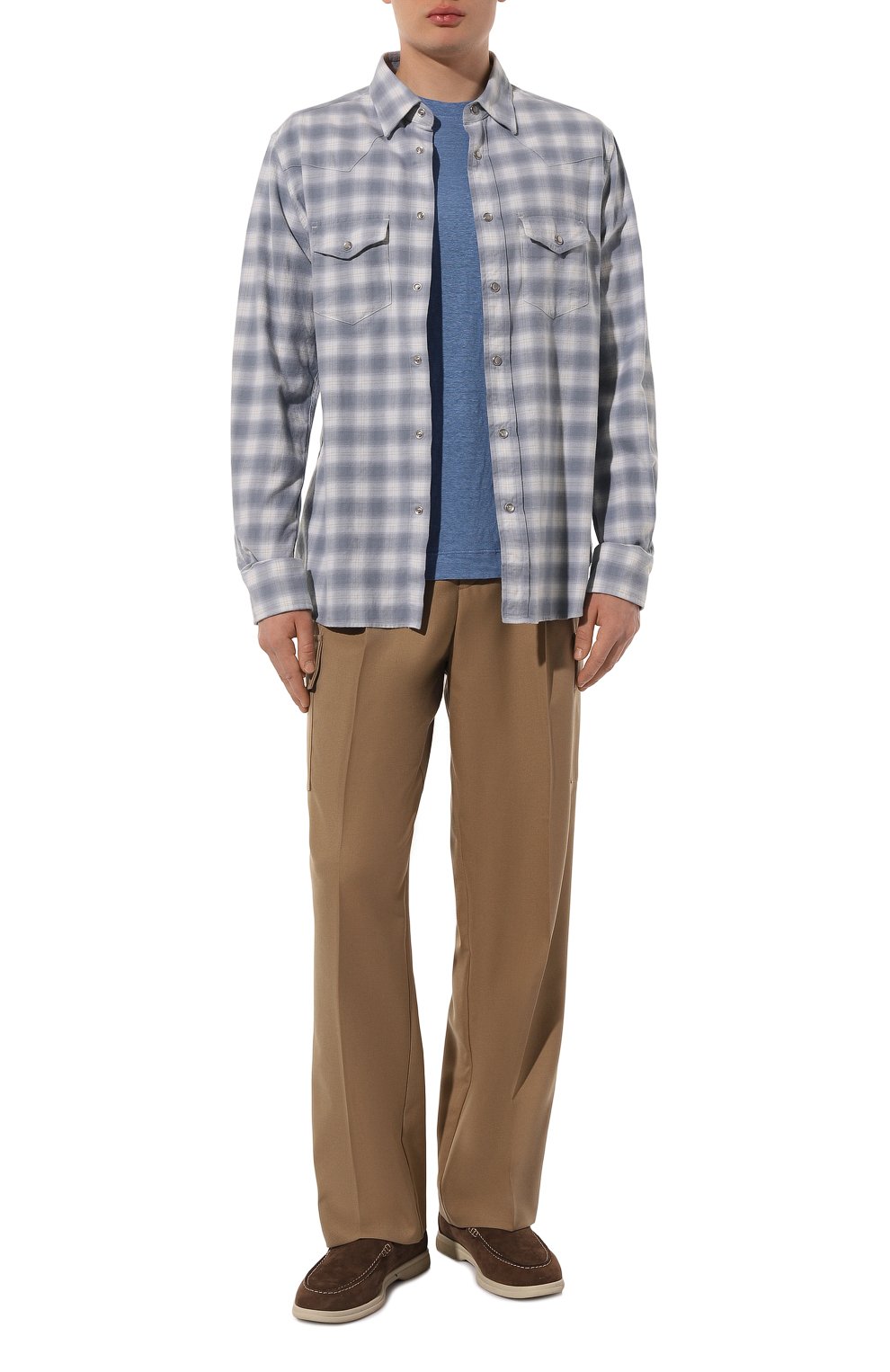 Льняная футболка FEDELI, арт. 7UED0151, фото 2