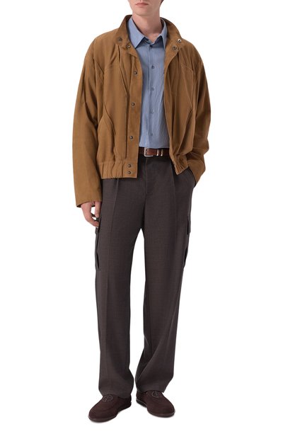 Рубашка из хлопка и шелка GIORGIO ARMANI, арт. GM004059/TE23091, фото 2