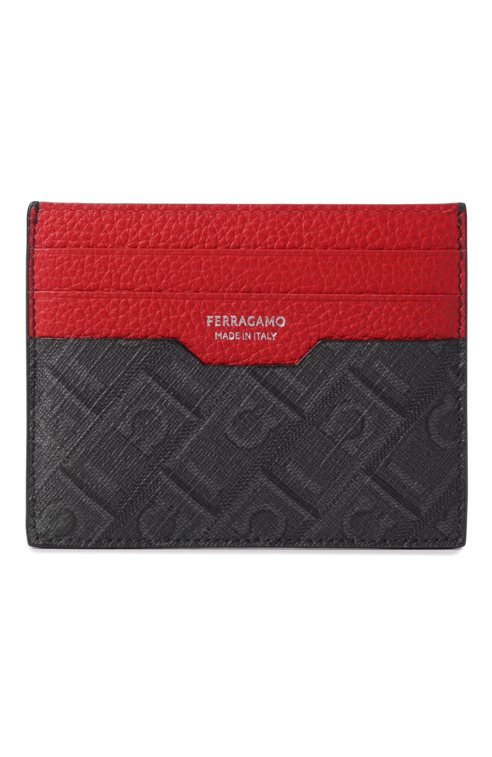 Футляр для кредитных карт FERRAGAMO черного цвета по цене 31800 руб., арт. 661583/780322, фото 1 Футляр для кредитных карт FERRAGAMO, арт. 661583/780322, фото 1