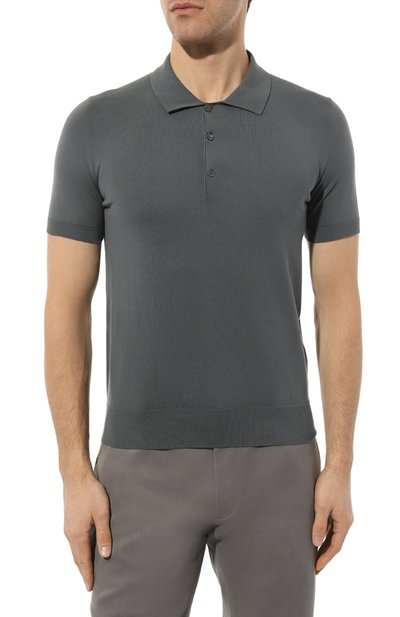 Хлопковое поло BRIONI, арт. UMR40L/0ZK62, фото 3