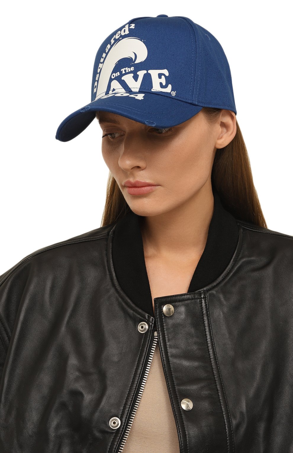 Хлопковая бейсболка DSQUARED2, арт. BCW0096 05C00001, фото 2