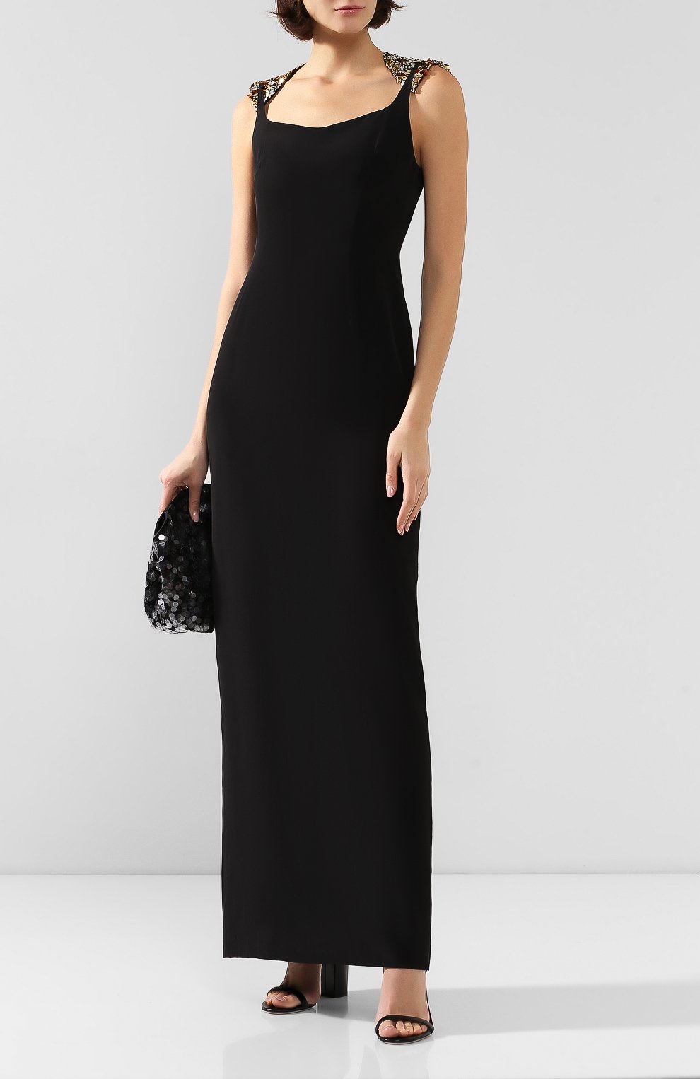Платье DRIES VAN NOTEN черного цвета по цене 95700 руб., арт. 192-11089-8065, фото 2 Платье DRIES VAN NOTEN, арт. 192-11089-8065, фото 2