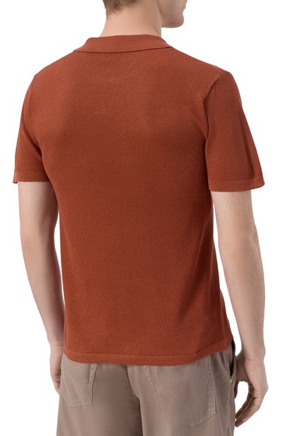 Шелковое поло DANIELE FIESOLI, арт. SE1103, фото 4