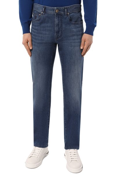 Джинсы CORNELIANI синего цвета по цене 39400 руб., арт. 934JG4-9320135, фото 3 Джинсы CORNELIANI, арт. 934JG4-9320135, фото 3