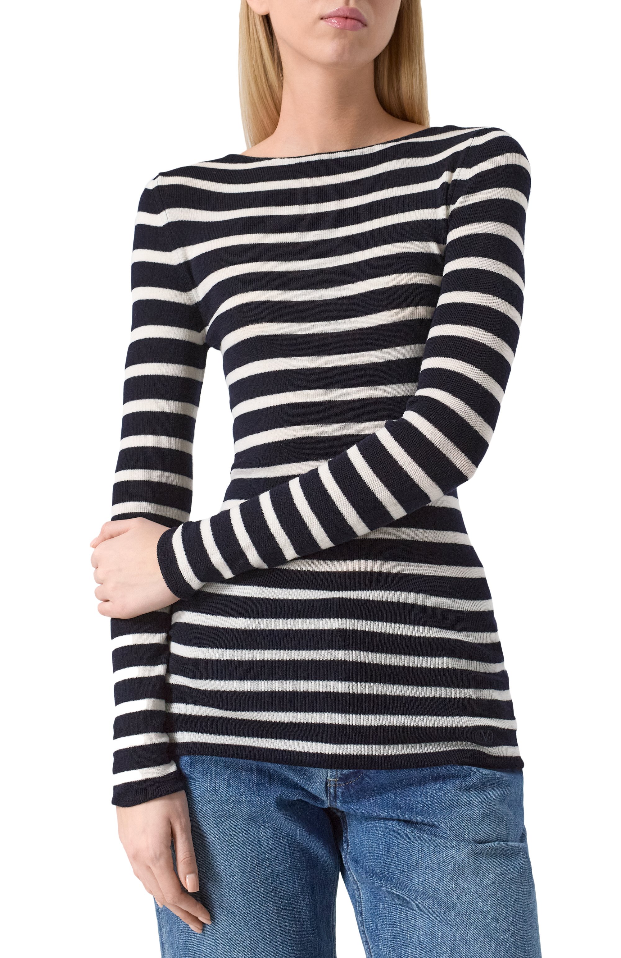 Шерстяной пуловер VALENTINO, арт. 5B3KC58U8R2, фото 3