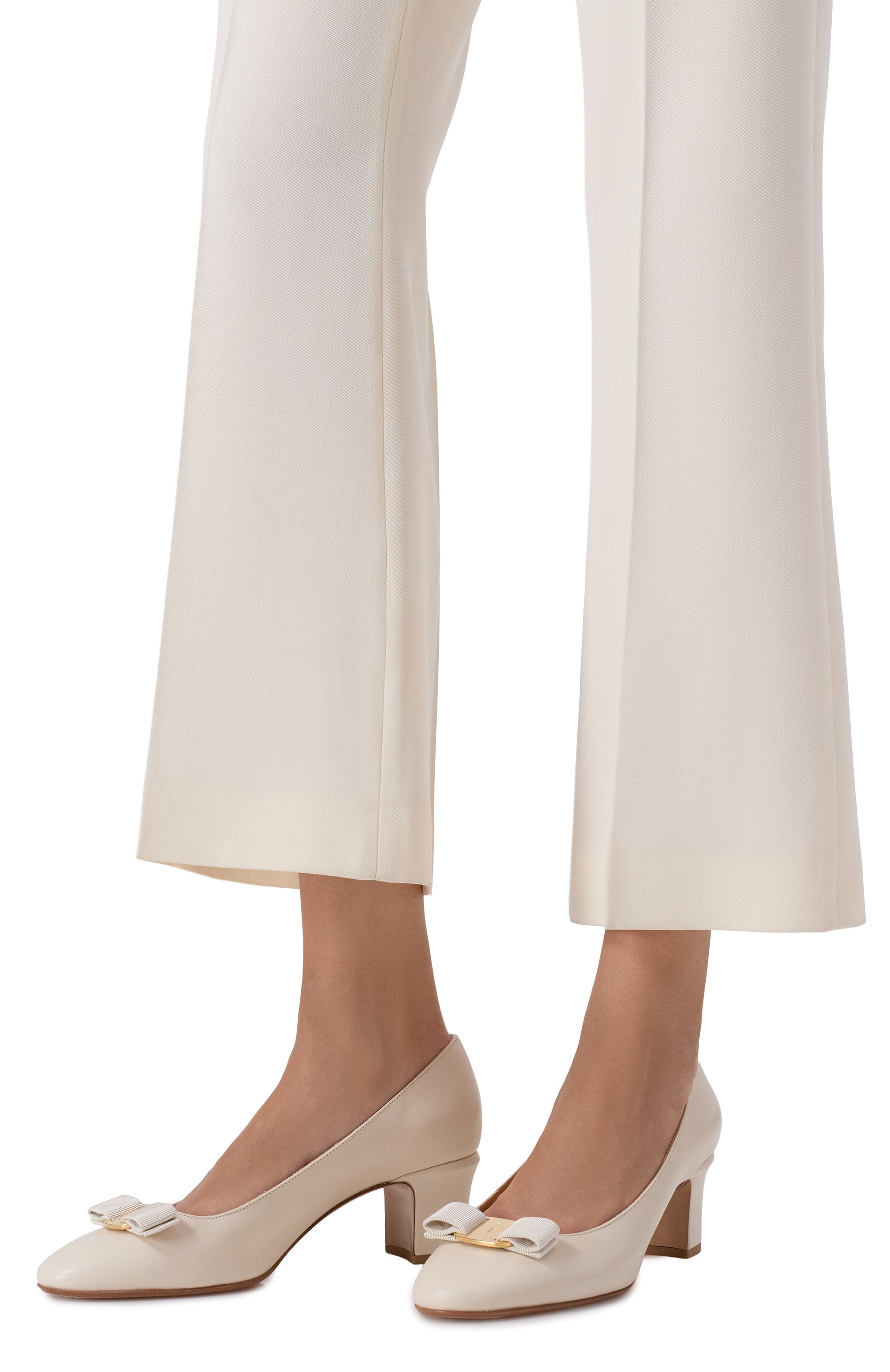 Кожаные туфли vara bow 50 FERRAGAMO, арт. 01L116/791, фото 2