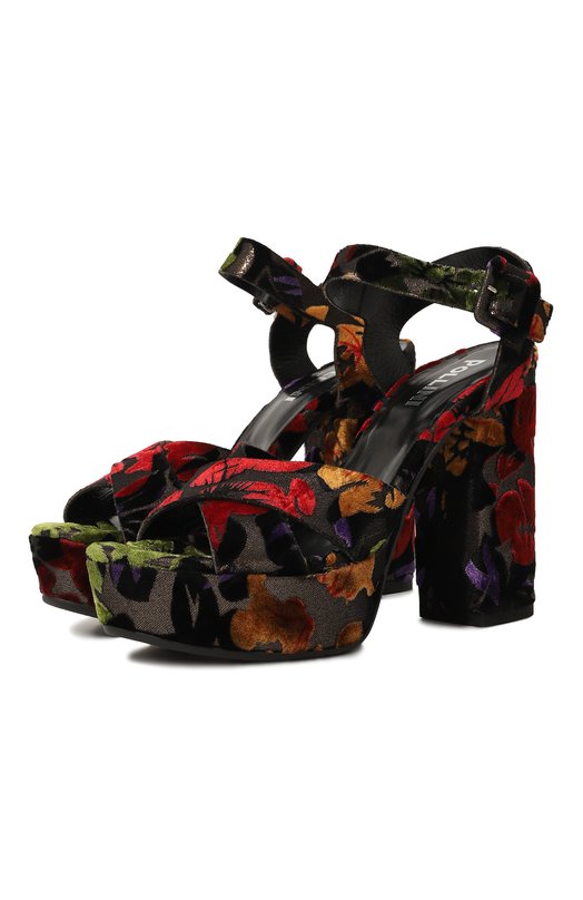 

Текстильные босоножки Pollini, Разноцветный