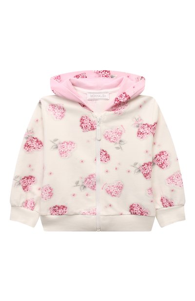 Хлопковая толстовка MONNALISA, арт. 39D800, фото 1