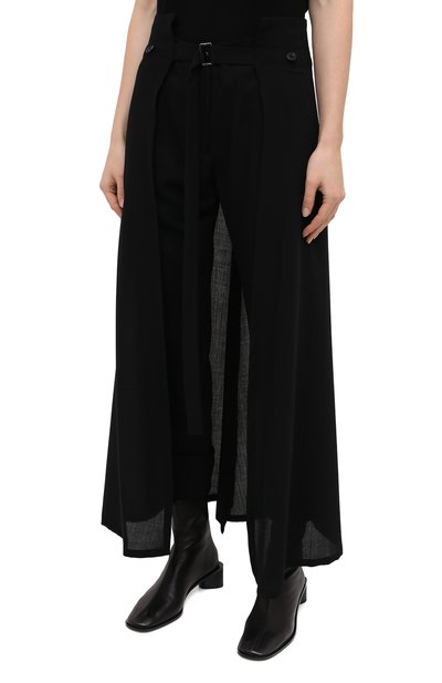 Шерстяные брюки ANN DEMEULEMEESTER, арт. 2002-1400-PB-170-099, фото 3
