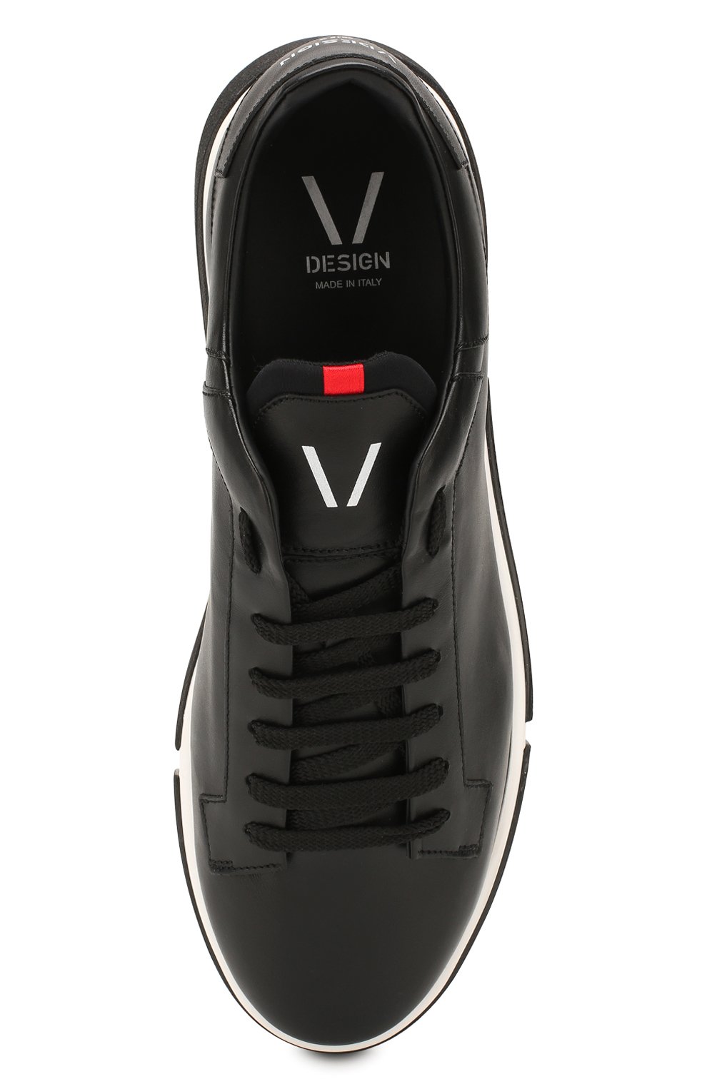 Кожаные кеды V DESIGN, арт. MSR04, фото 5