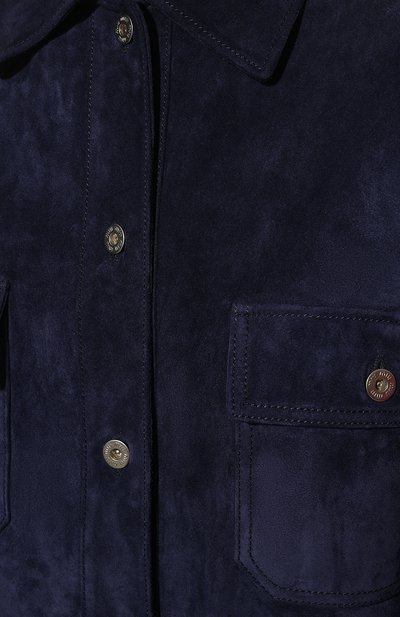 Замшевая куртка MIU MIU, арт. MPV801-054-F0016, фото 5