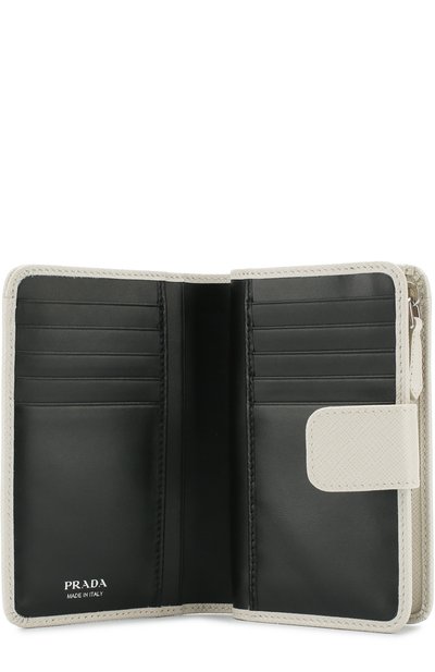 Кожаный кошелек с логотипом бренда PRADA, арт. 1ML225-2E6V-F0LH8, фото 5