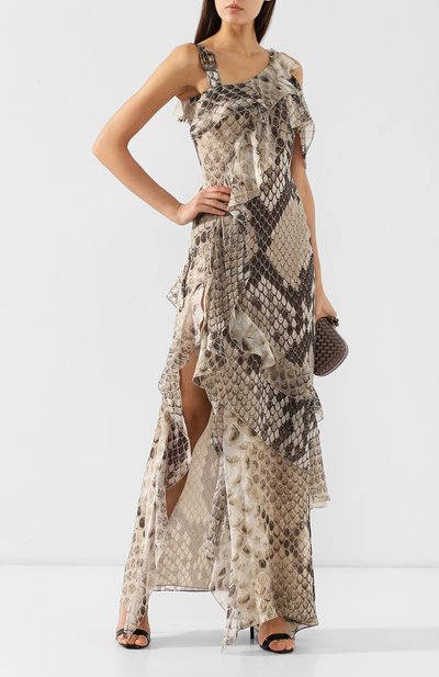 Шелковое платье ROBERTO CAVALLI, арт. IQT172/GFP64, фото 2