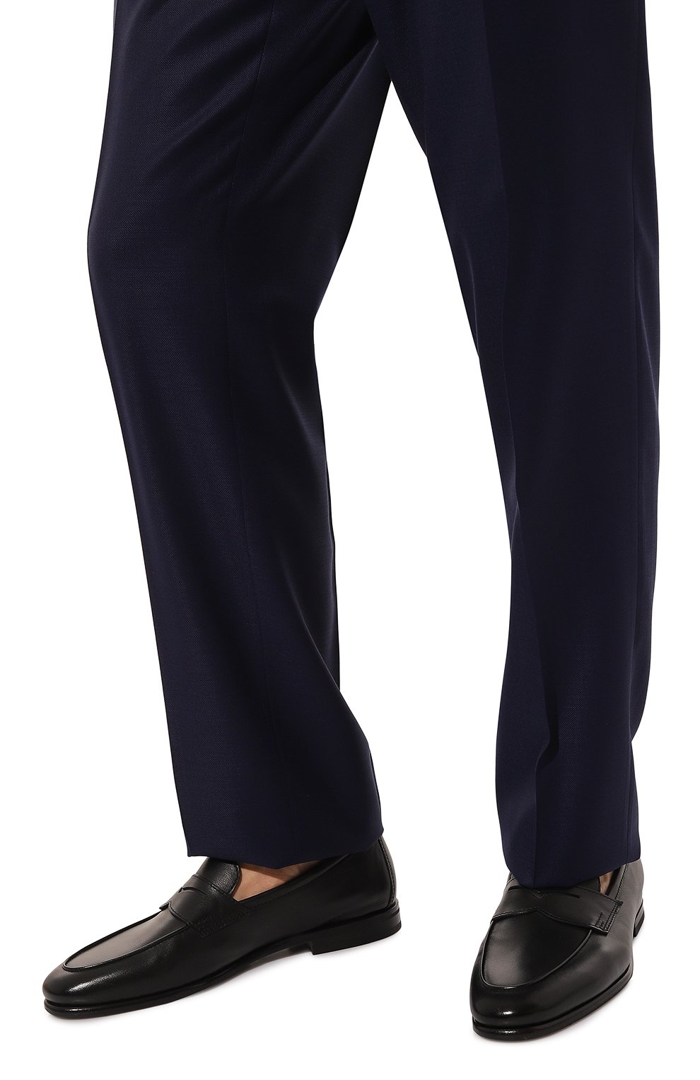 Кожаные пенни-лоферы carlos SANTONI, арт. MCNG18837SI9GMEM, фото 3