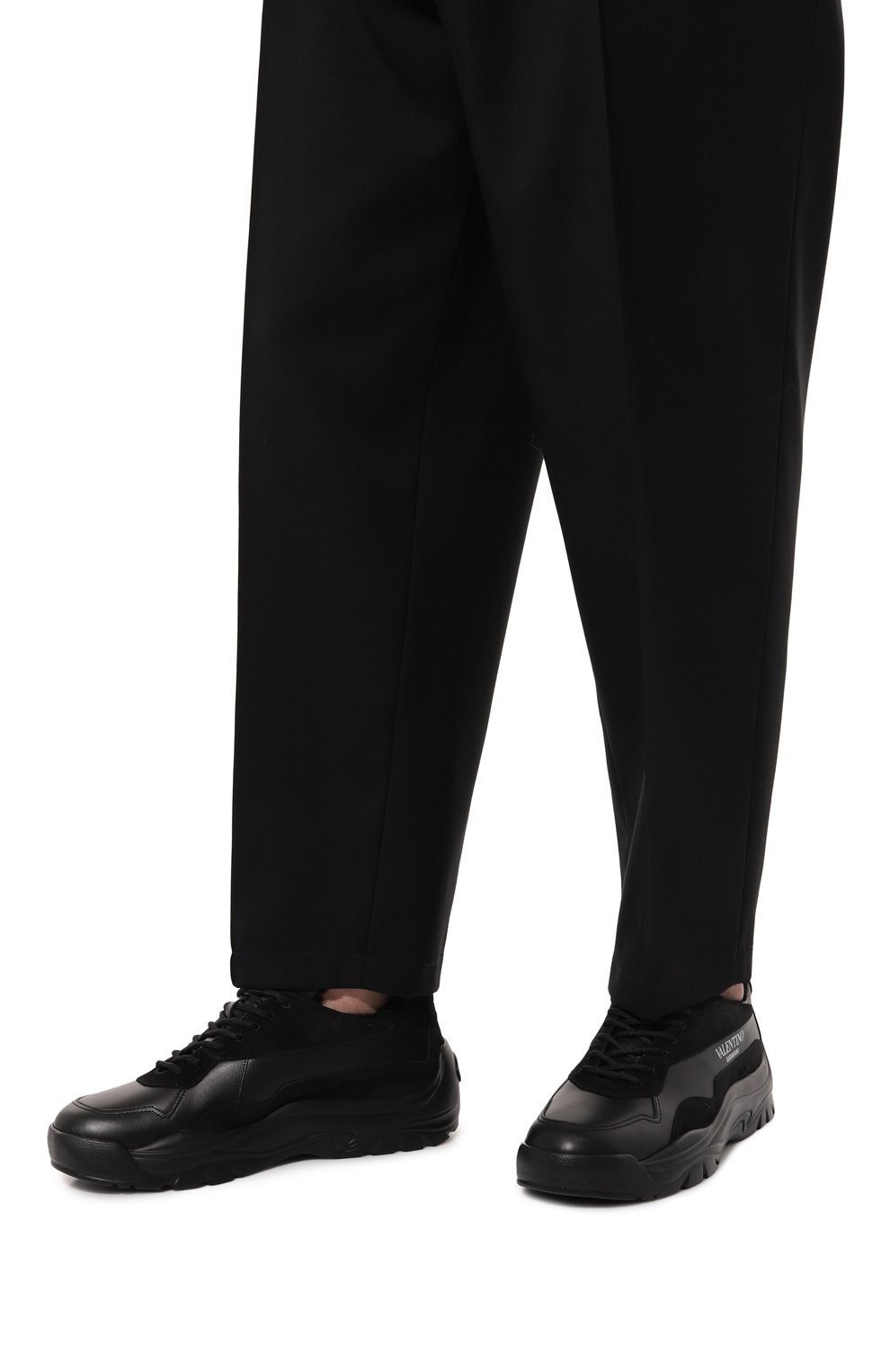 Кожаные кроссовки gumboy VALENTINO, арт. 3Y2S0B17IZA, фото 3