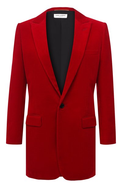 Женский хлопковый жакет SAINT LAURENT, арт. 632834/Y006R