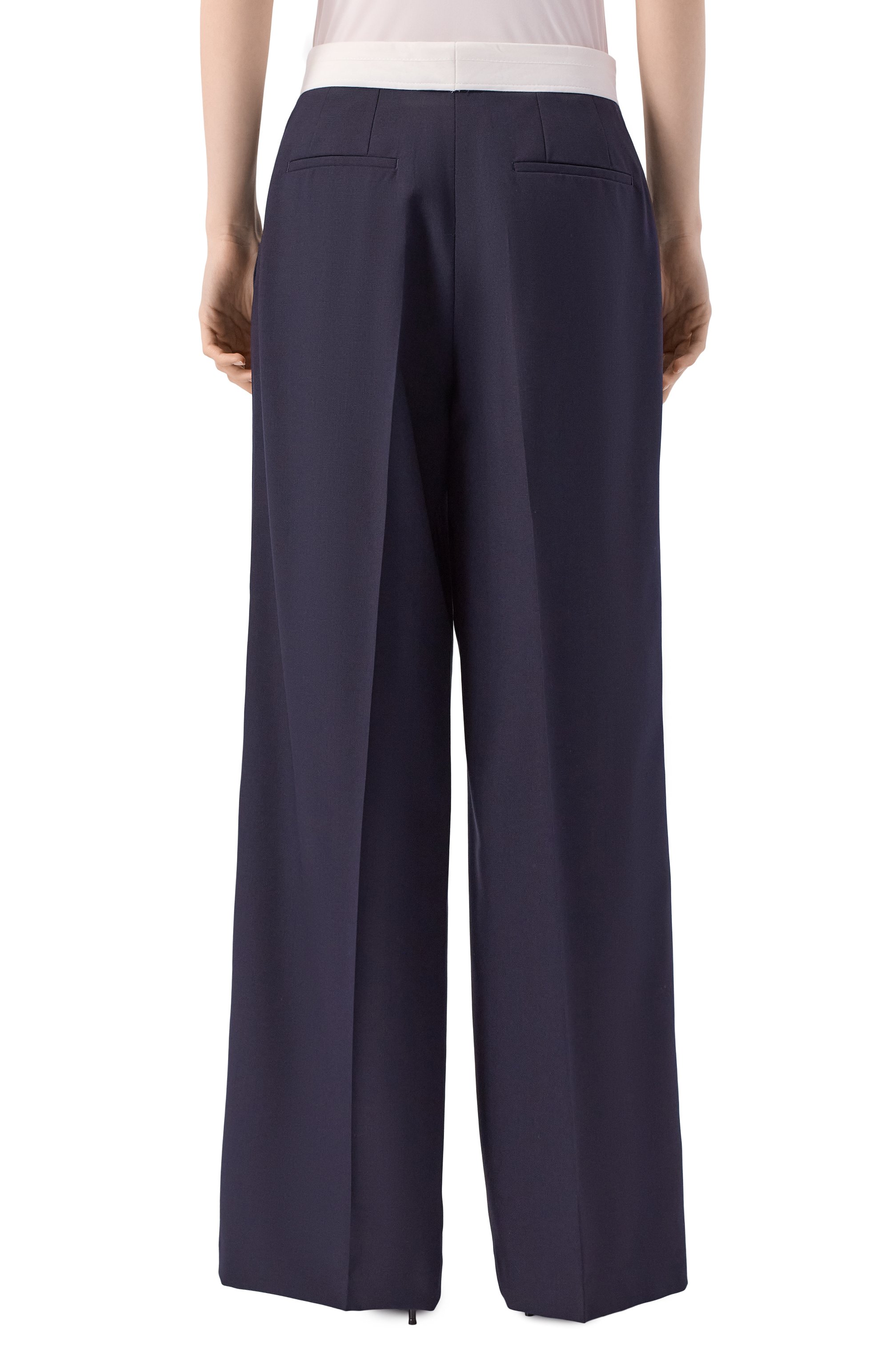 Шерстяные брюки OFFICINE GENERALE, арт. W25WTLG454, фото 4