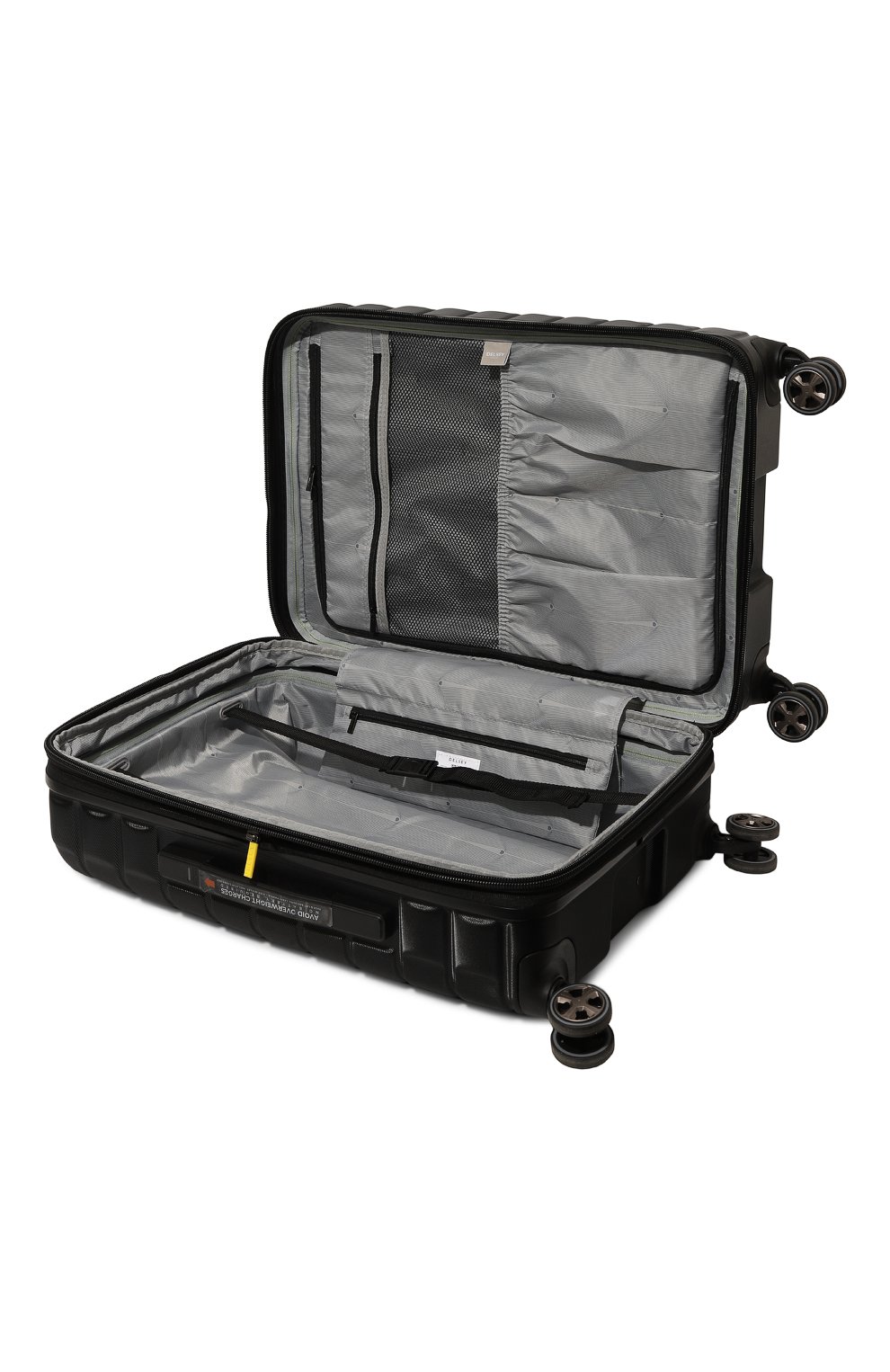 Чемодан shadow 5.0 4dw expandable medium DELSEY черного цвета по цене 48450 руб., арт. 00287881100, фото 4 Чемодан shadow 5.0 4dw expandable medium DELSEY, арт. 00287881100, фото 4