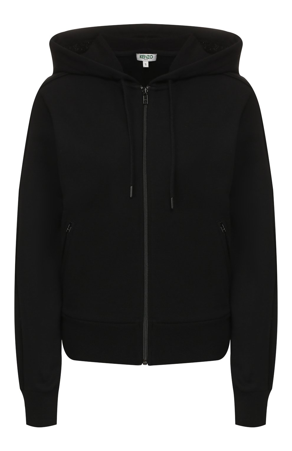 Хлопковый кардиган KENZO черного цвета по цене 29250 руб., арт. F962BL752953, фото 1 Хлопковый кардиган KENZO, арт. F962BL752953, фото 1