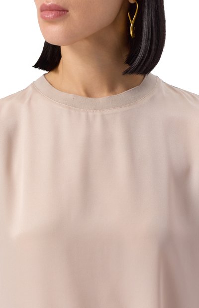 Шелковый топ LORENA ANTONIAZZI, арт. E2553TS42A/4916, фото 5