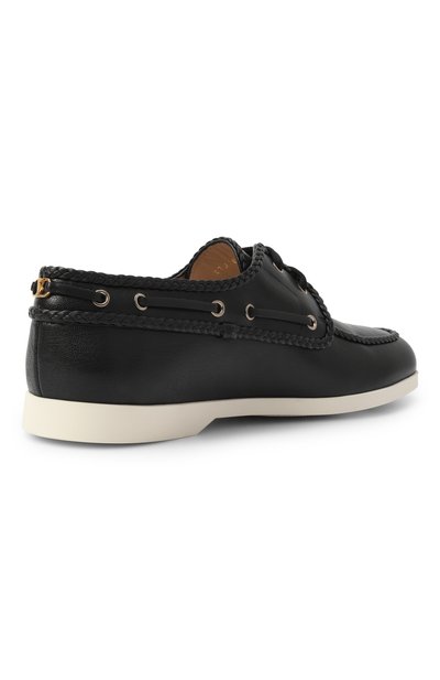 Кожаные топсайдеры palm avenue VALENTINO, арт. 7Y2S0J38/HCL, фото 5