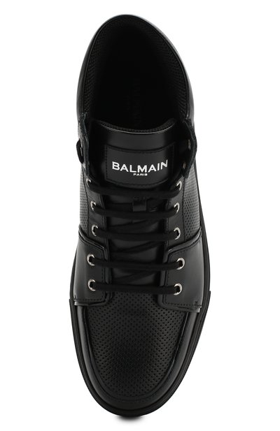 Кожаные кеды BALMAIN, арт. RM1C022/LSBV, фото 5